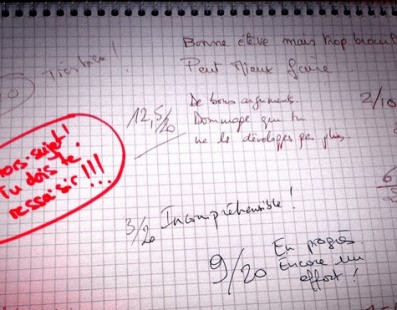 Etre noté est-il « old school » ?