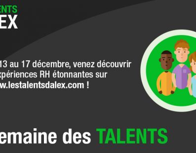 La semaine des talents est lancée !
